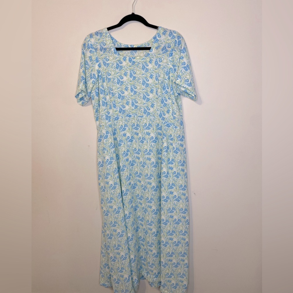 Semi-sheer handmade midi dress